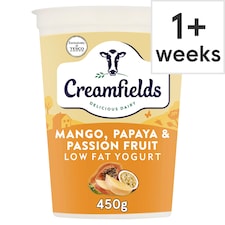 Creamfields Mango Passion Fruit Low Fat Yogurt 450G