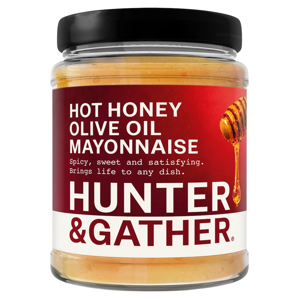 Hunter & Gather 100% Olive Oil Hot Honey Mayonnaise 175g