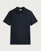 image 4 of F&F Pure Cotton Short Sleeved Polo Shirt in Navy