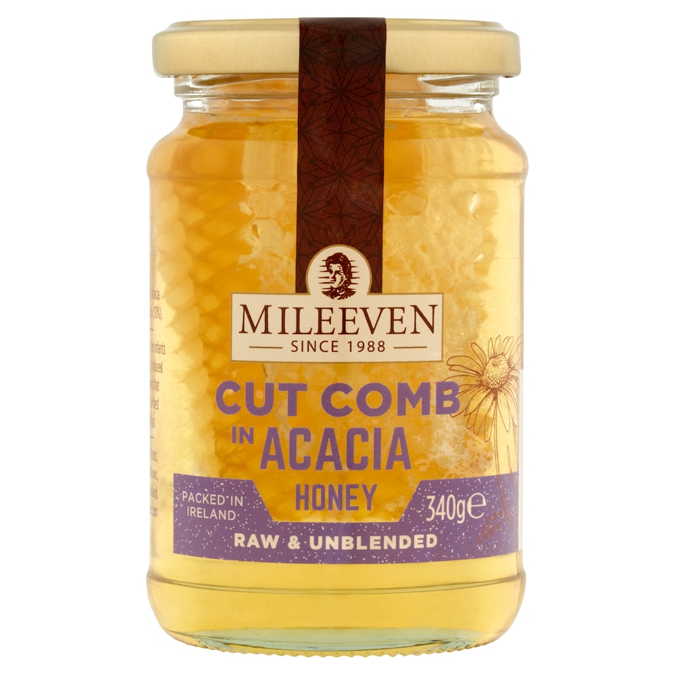 Mileeven Acacia Honey With Cut Comb