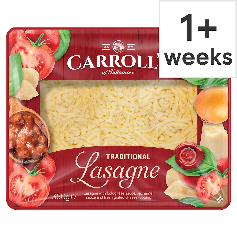 Carroll Cuisine Fresh Lasagne 350G