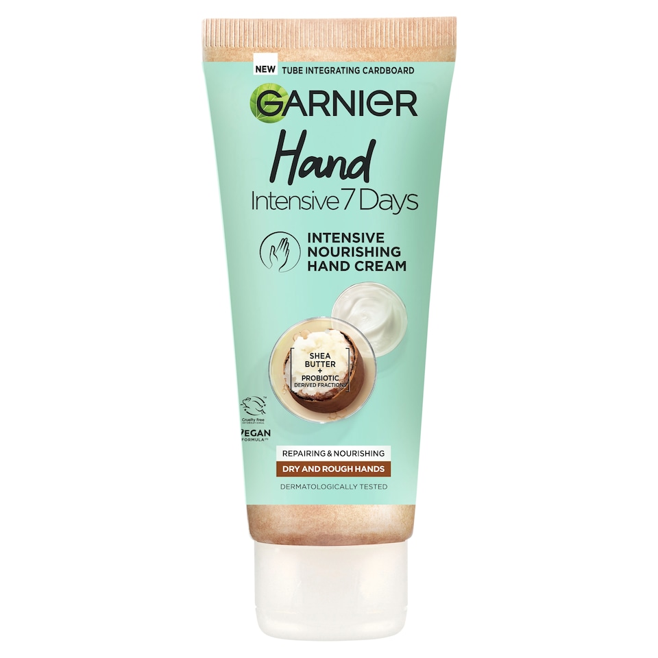 image 1 of Garnier Hand Intensive 7 Days Shea Butter Hand Cream 75ml