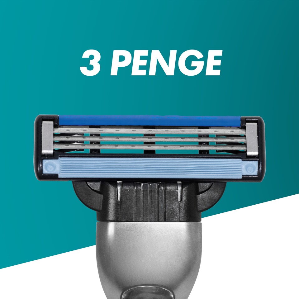 Gillette Mach3 Férfi Borotvabetétek, 8 Gillette 3 Pengés Borotvabetétek  1. kép