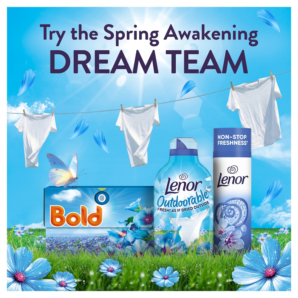 image 1 of Lenor Outdoorable Fabric Conditioner Spring Awakening 105 Washes 1.47l