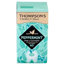 Thompsons' Peppermint 40 Tea Bags 80G