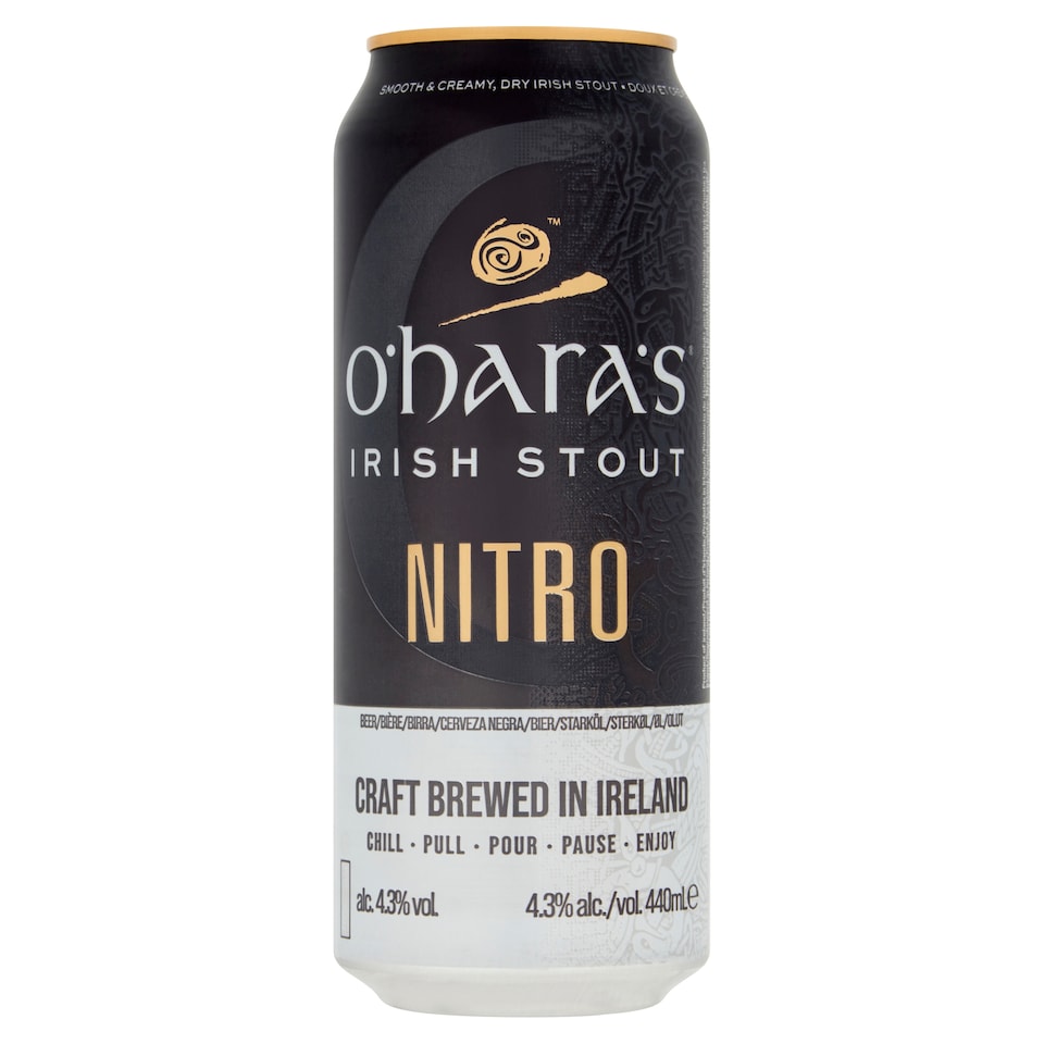O'hara's Irish Stout Nitro 440Ml