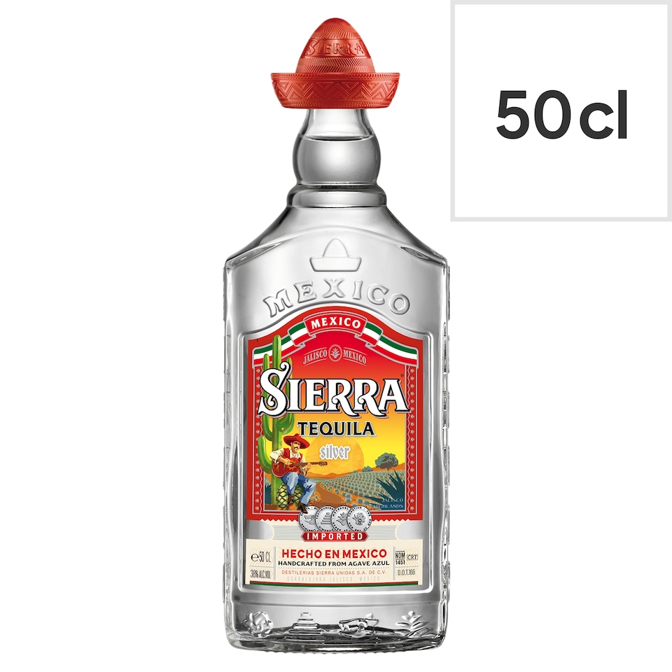 Sierra Tequila Blanco 50cl