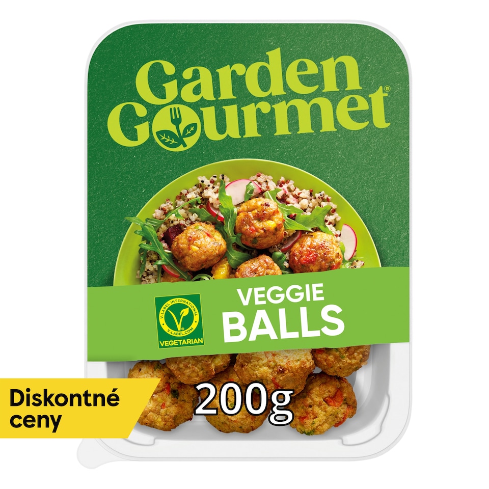 Garden Gourmet GUĽKY ZELENINOVÉ vegetarian 200 g