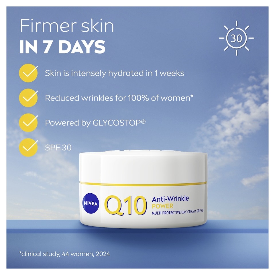 image 1 of NIVEA Q10 Power Anti-Wrinkle Protecting Day Cream SPF30 50ml