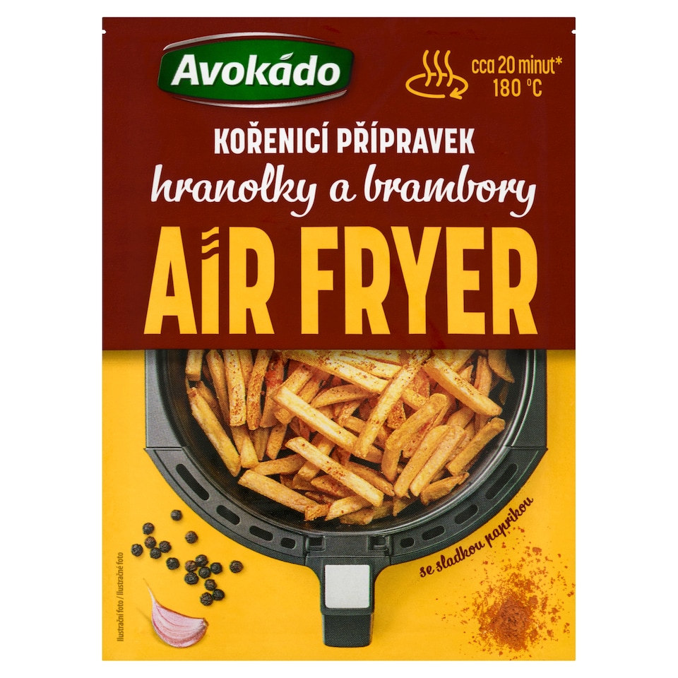 Obrázek 1 pro produkt Avokádo Air Fryer kořenicí přípravek hranolky a brambory 30g