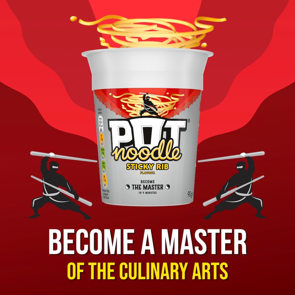 image 1 of Pot Noodle Sticky Rib 90G
