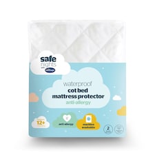 Silent Night Quilted Cotbed Protector