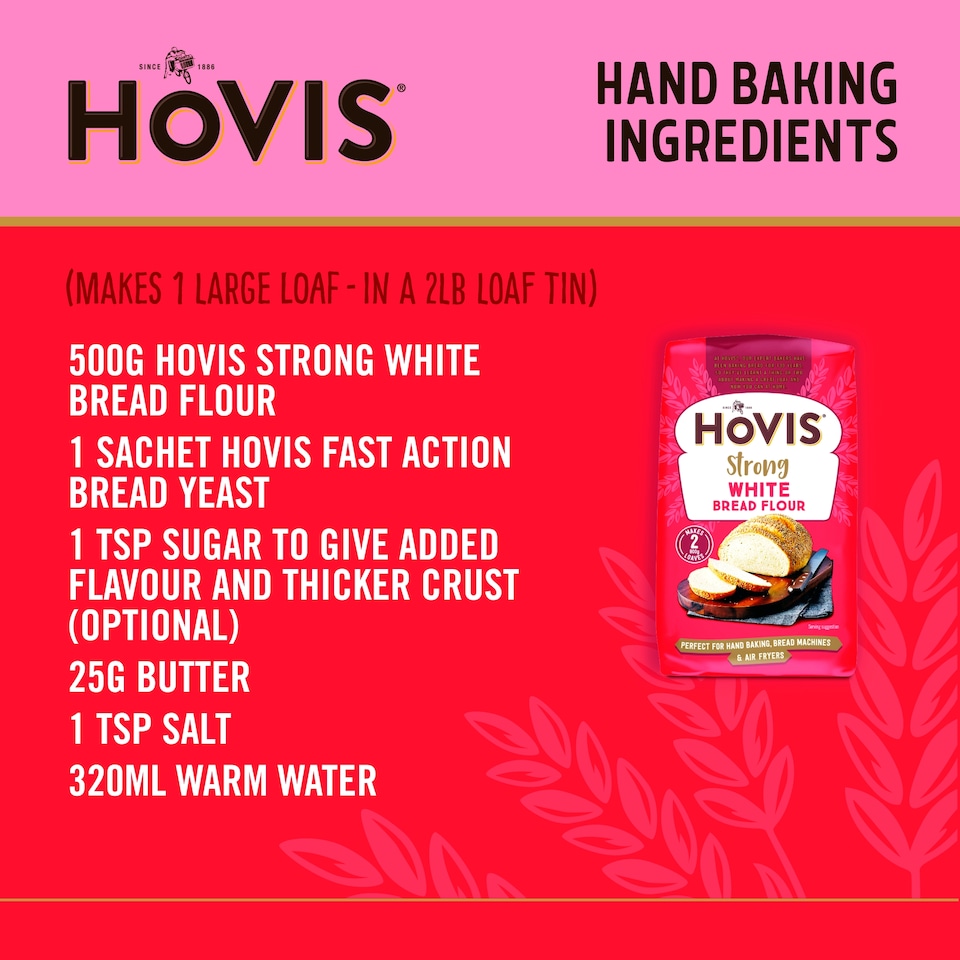image 1 of Hovis Strong White Bread Flour 1kg