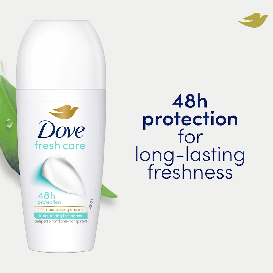 image 1 of Dove 48h Fresh Antiperspirant Deodorant Roll On 50ml