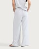 image 4 of F&F Stripe Wide Leg Co-ord Trousers in Blue