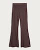 image 4 of F&F Active Soft Touch Flared Yoga Leggings in Brown