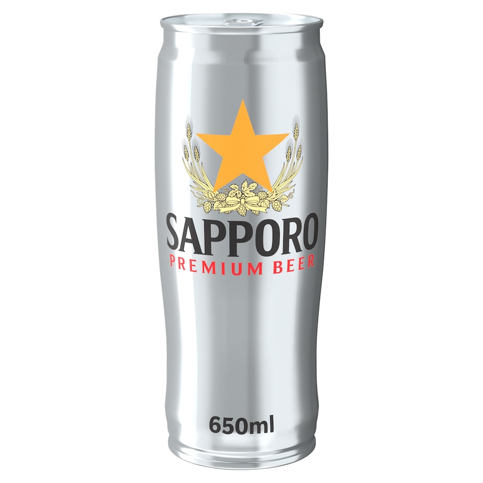 Sapporo Premium Beer 650Ml