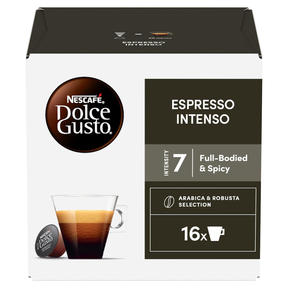 image 1 of NESCAFÉ Dolce Gusto Espresso Intenso - Coffee Capsules - 16 Capsules in Package