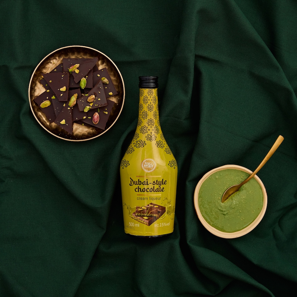 image 1 of Tokaj Spirit Dubai-Style Chocolate Cream Liqueur 15% 500 ml