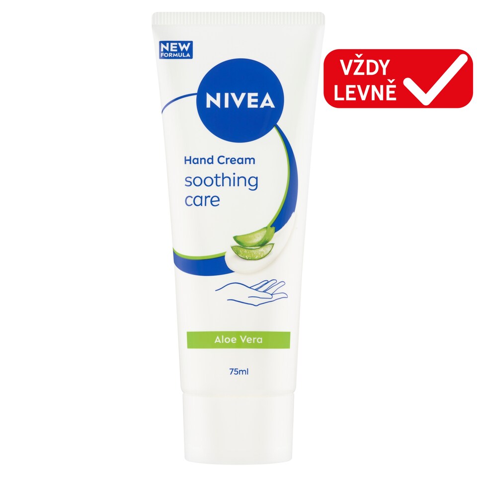 image 1 of Nivea Soothing Care Hand Cream with Aloe Vera 75ml
