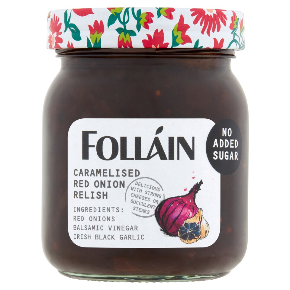 Follain Caramelised Red Red Onion Relish 320G