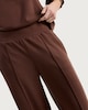 image 1 of F&F Wide Leg Loungewear Trousers in Chocolate