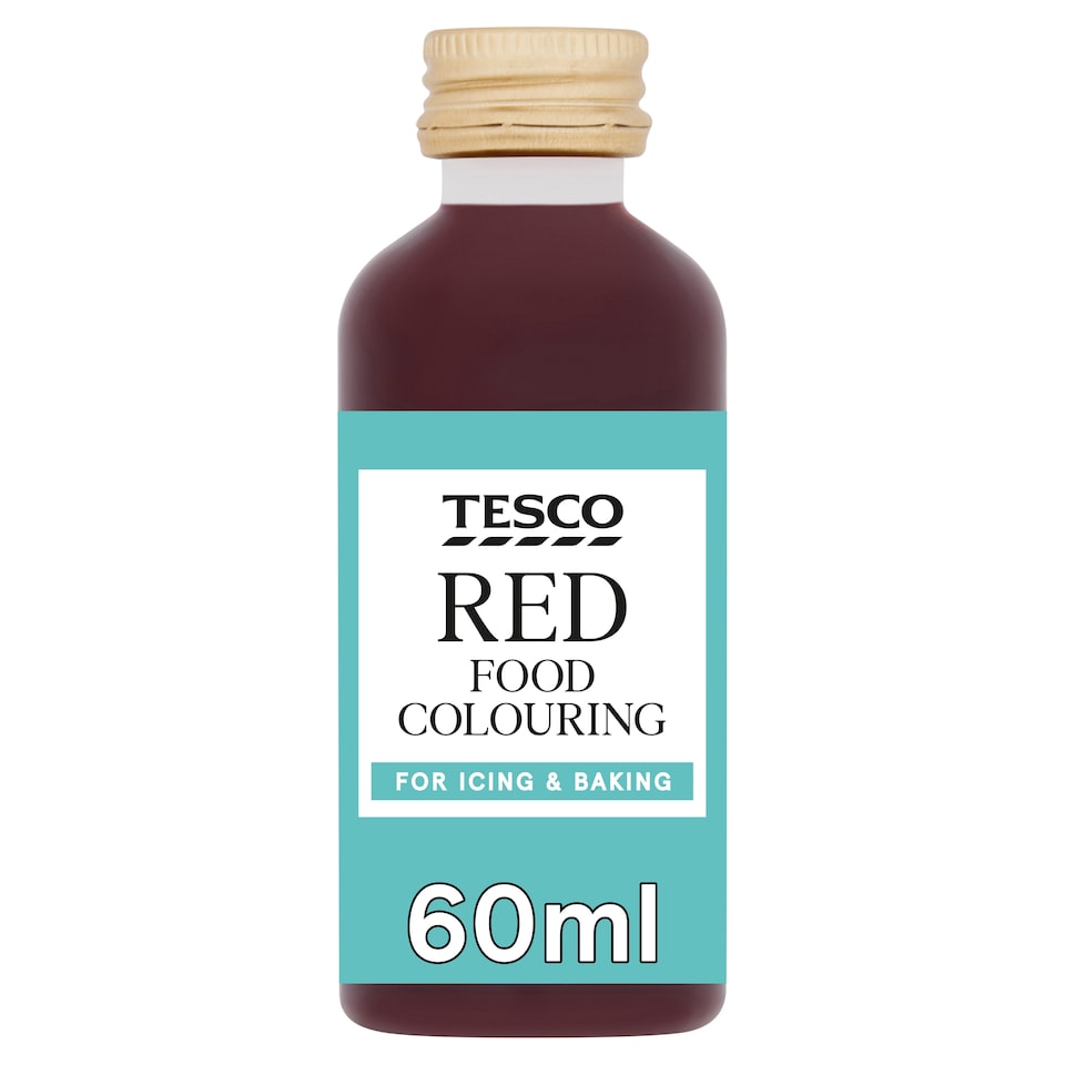 Tesco Red Food Colouring 60ml