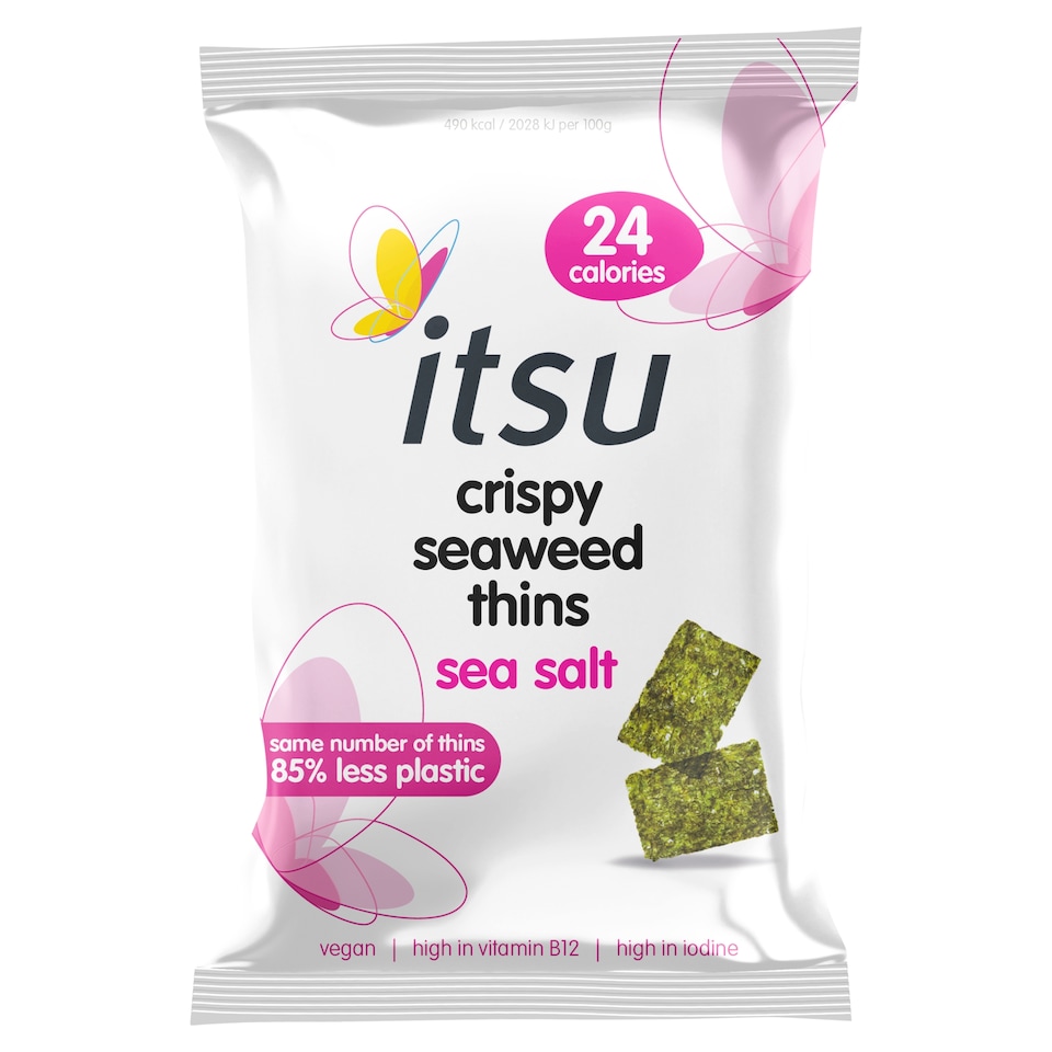 image 1 of Itsu Crispy Seaweed Thins - Sea Salt 5g