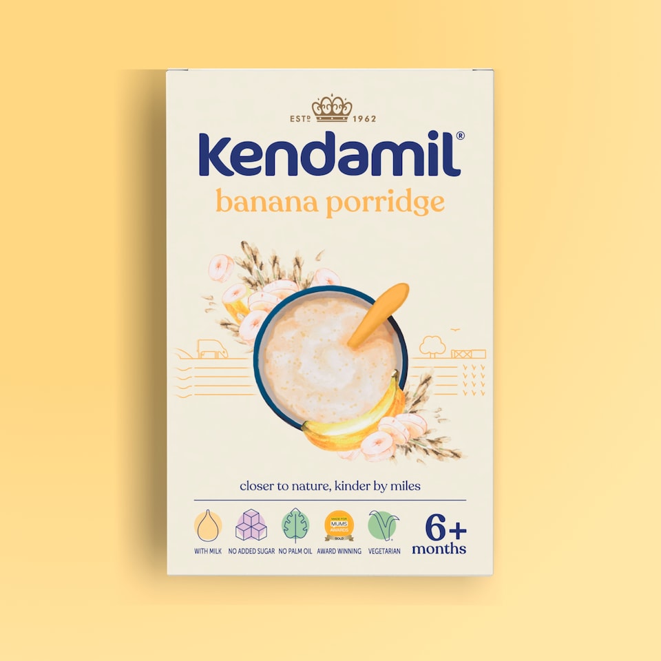 image 1 of Kendamil Banana Porridge 150G