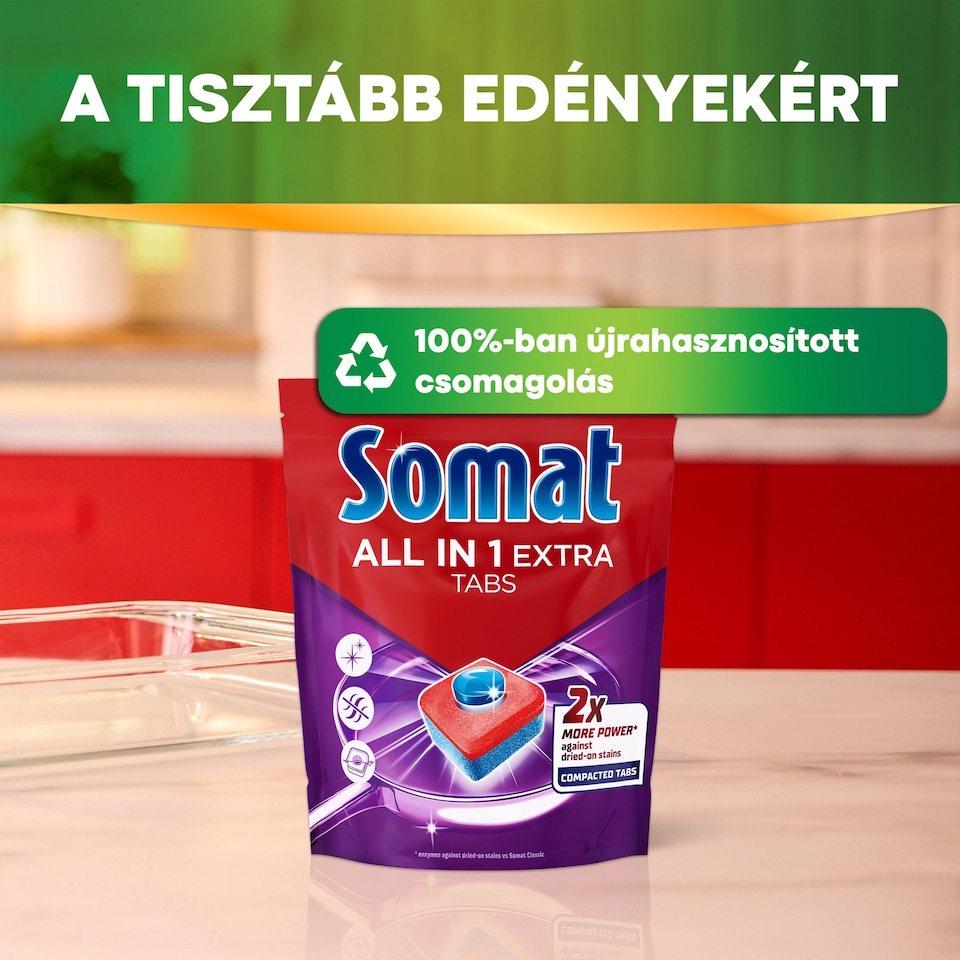 Somat All in One Extra mosogatógép tabletta 85 db  1. kép
