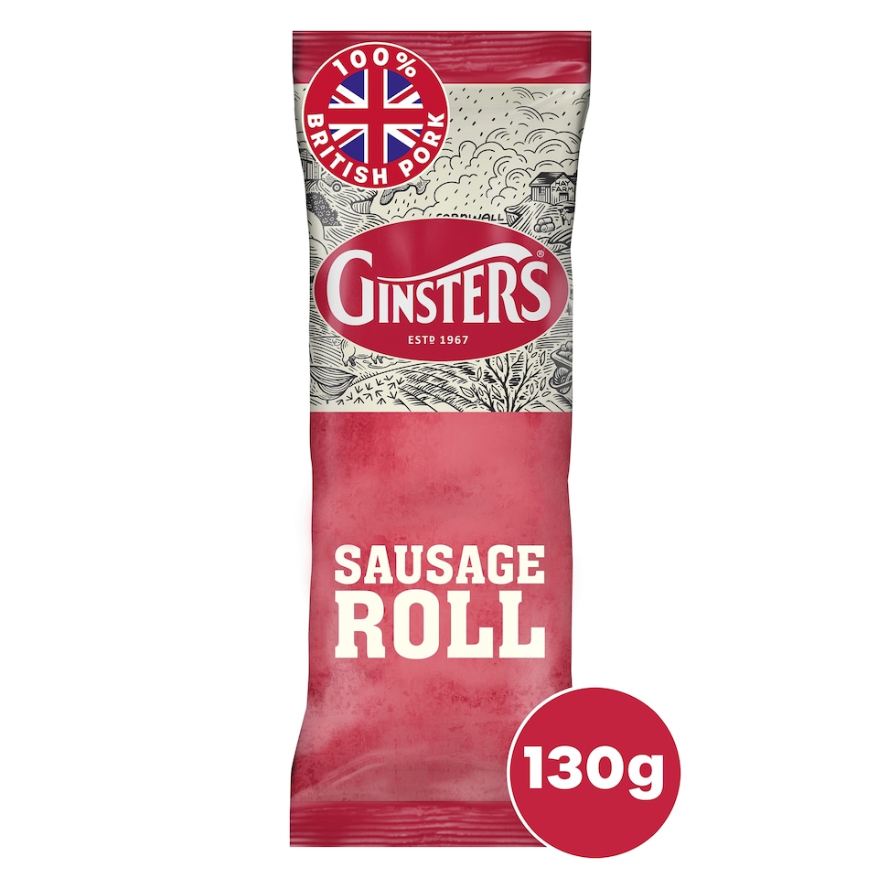 image 1 of Ginsters Large Sausage Roll 130G