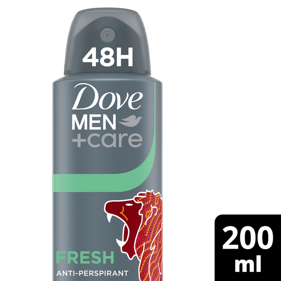 image 1 of Dove Men+Care Fresh 48h Antiperspirant Deodorant 200ml