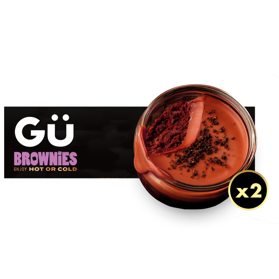 image 1 of Gu Double Chocolate Brownie Dessert 2X79g