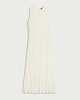 image 4 of F&F Knitted Drop Hem Maxi Dress in Cream