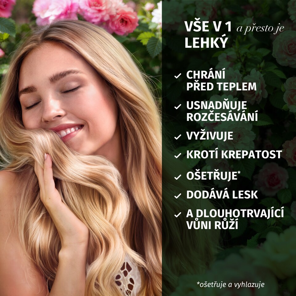 Obrázek 1 pro produkt Kondicionér Herbal Essences Rose Scent Petal Soft 250ml Výživa Suchých vlasů