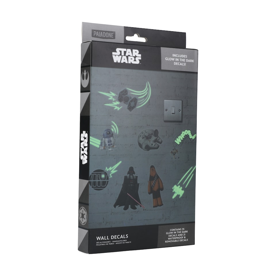 image 1 of Star Wars Glow In The Dark Wall Decals