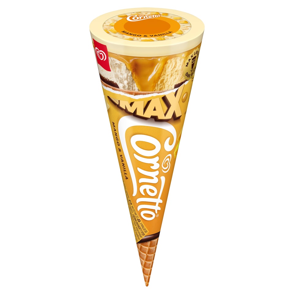 obrázok 1 z Cornetto MAX Mango & Vanilla 115 ml