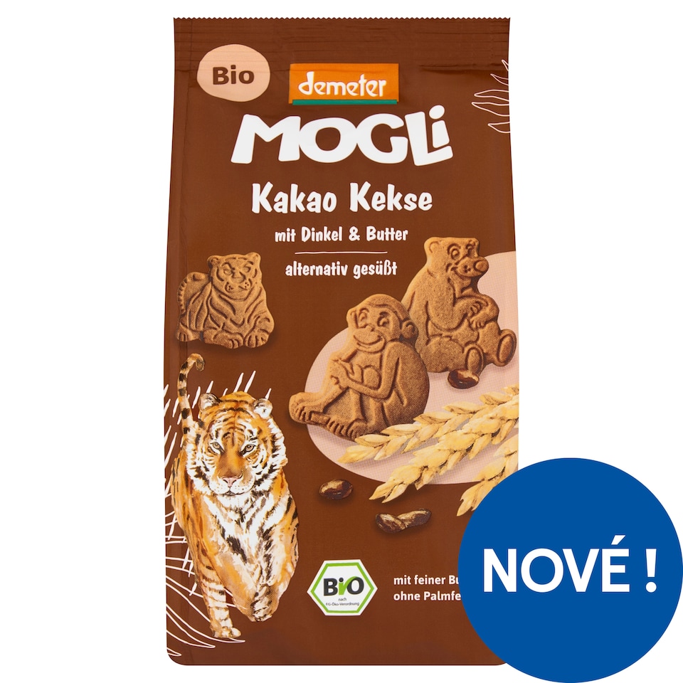 Mogli Organic Cocoa Biscuits 125g