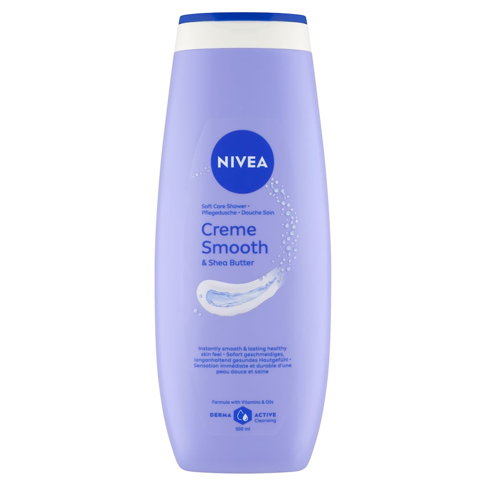 obrázok 1 z Nivea Creme Smooth Ošetrujúci sprchovací gél 500 ml