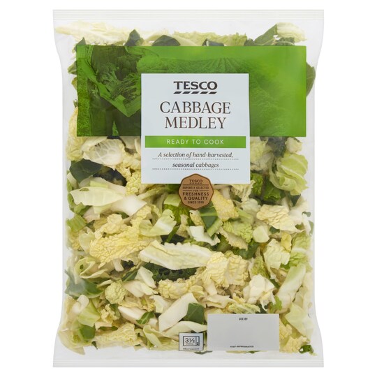 Tesco Cabbage Medley 290G Tesco Groceries