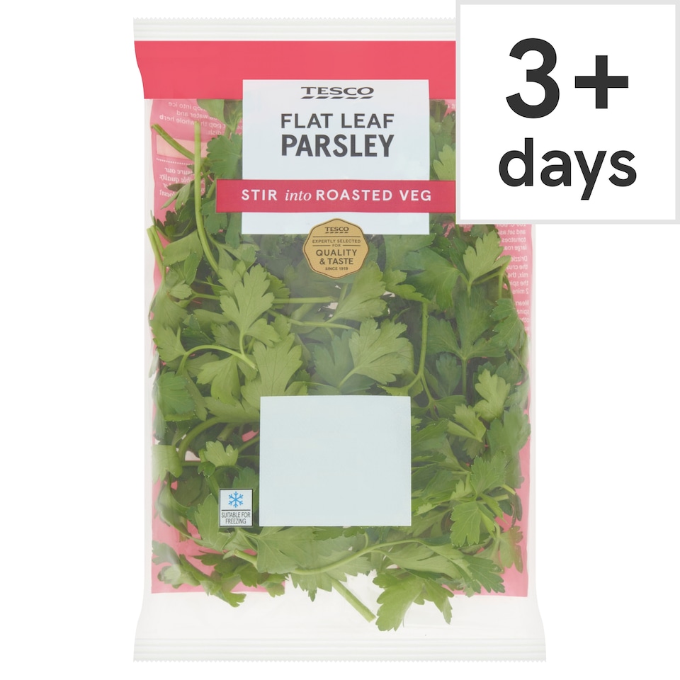 image 1 of Tesco Fresh Cut Flat Leaf Parsley 30G