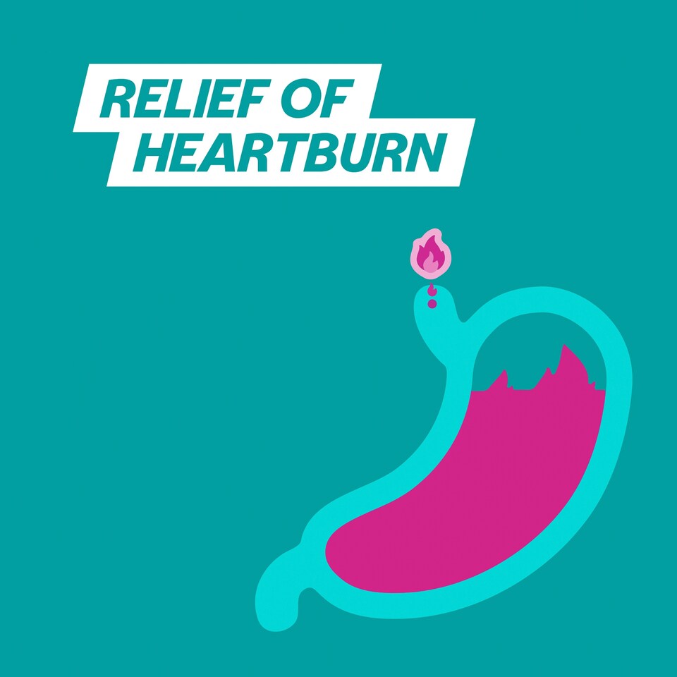 image 1 of Gaviscon Peppermint Heartburn & Indigestion Relief Oral Suspension 600ml