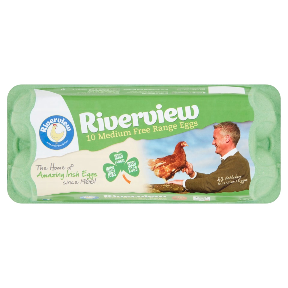 Riverview Free-Range Eggs 10 Medium