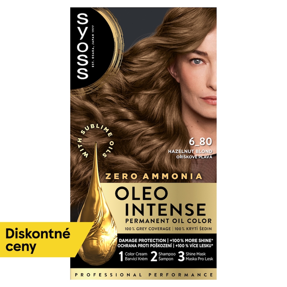 Syoss Oleo Intense Hair Color Hazelnut Blond 6_80