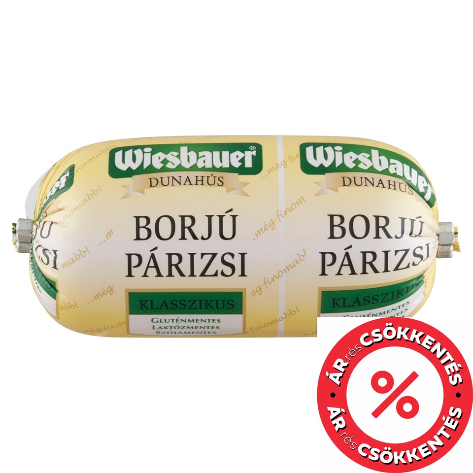 Wiesbauer klasszikus borjú párizsi 300 g