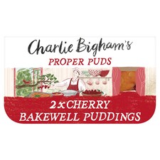Charlie Bigham's Cherry Bakewell Pudding 2 X 110G