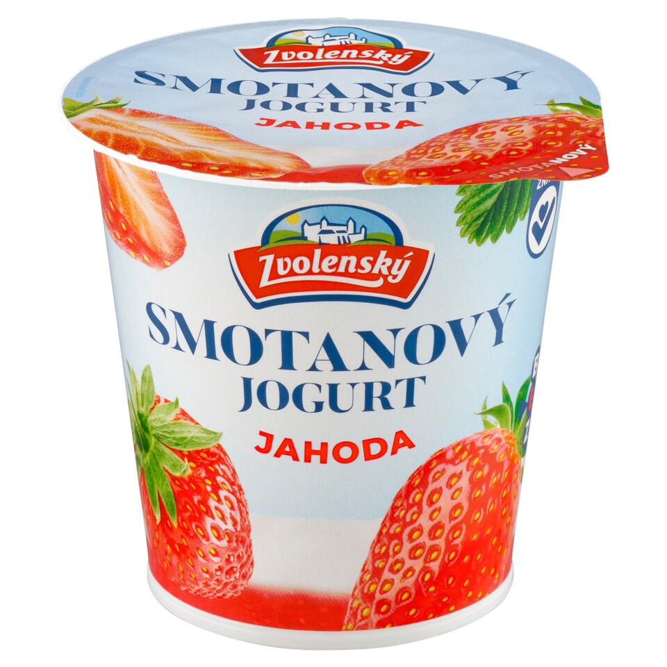 image 1 of Zvolenský Creamy Yogurt Strawberry 145 g