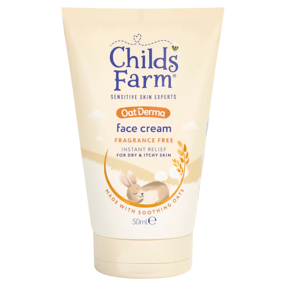 image 1 of Childs Farm OatDerma Face Cream Fragrance Free 50ml