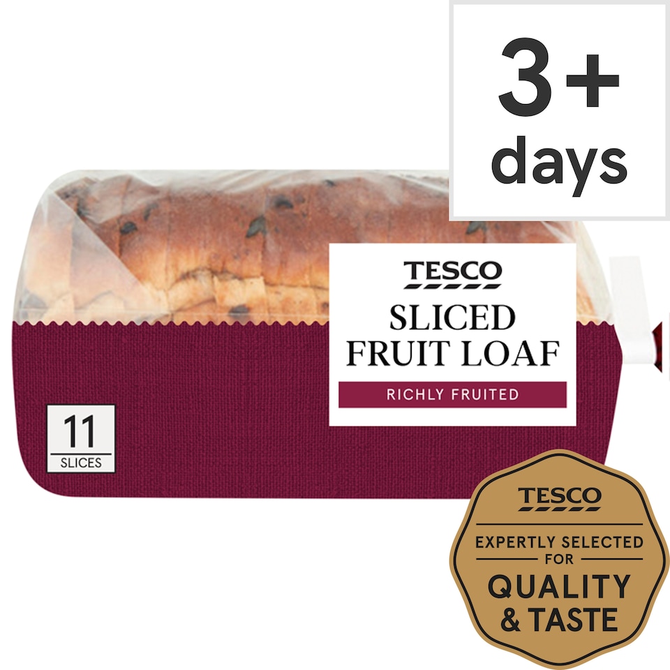 Tesco Sliced Fruit Loaf 400g