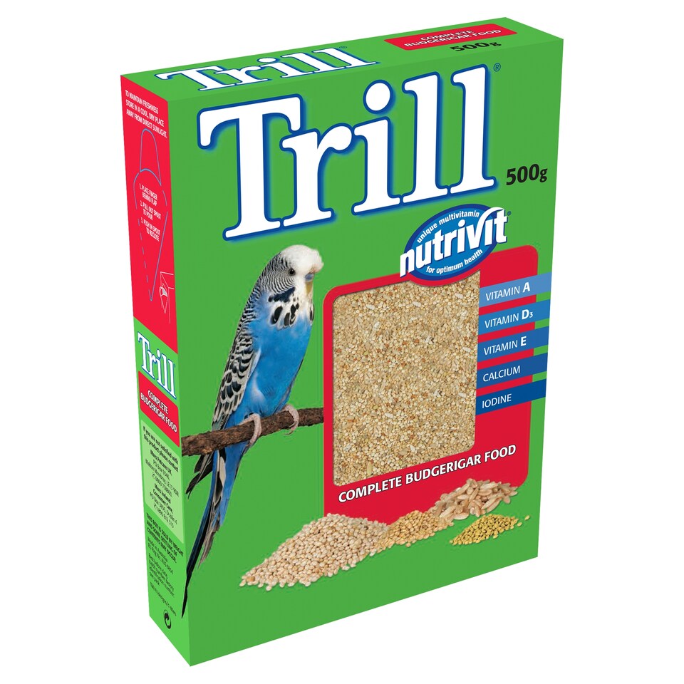 Trill Budgie Bird Food 500g